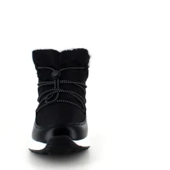 Vandafvisende sort vinterstøvle fra CMP med elastiksnøre