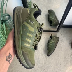 Vandtæt dame vandresko i olivengrøn fra Green Comfort