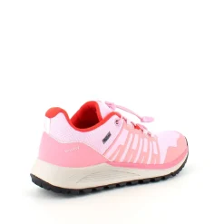 Vandtæt, rosa letvægtssko fra Green Comfort med god svangstøtte.