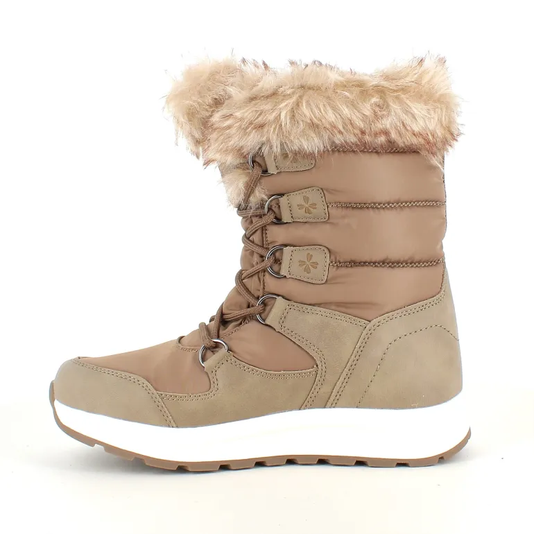 Vinterstøvle fra Whistler med pelskant og varmt for