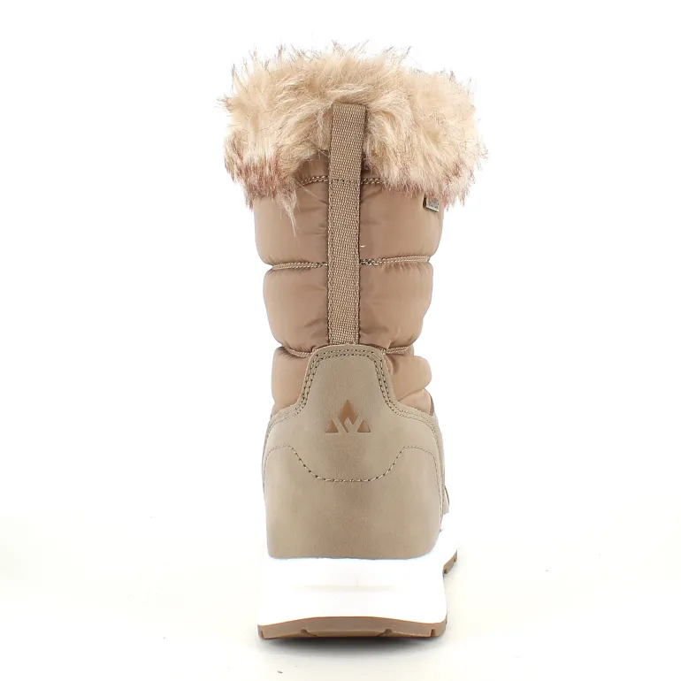 Vinterstøvle fra Whistler med pelskant og varmt for