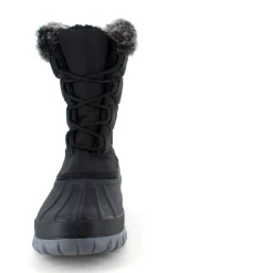 Vinterstøvle med vandtæt gummimembran nederst på støvlen