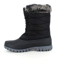 Vinterstøvle med vandtæt gummimembran nederst på støvlen