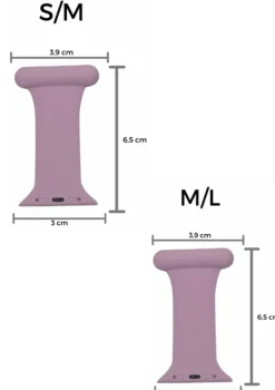 Violet sygepleje silikone rem til Apple Watch