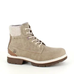 Whistler beige vinterstøvle med let foer og smarte detaljer