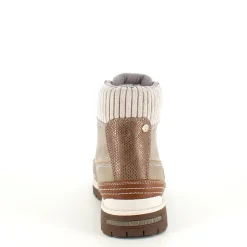 Whistler beige vinterstøvle med let foer og smarte detaljer