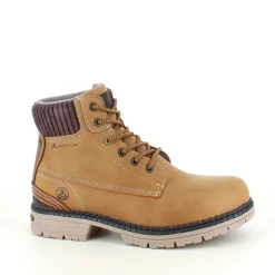 Whistler brun vinterstøvle med let foer og smarte detaljer