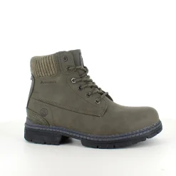 Whistler grøn vinterstøvle med let foer og smarte detaljer