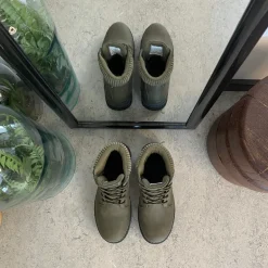 Whistler grøn vinterstøvle med let foer og smarte detaljer